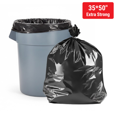 35×50 Black Extra-Strong Garbage Bag